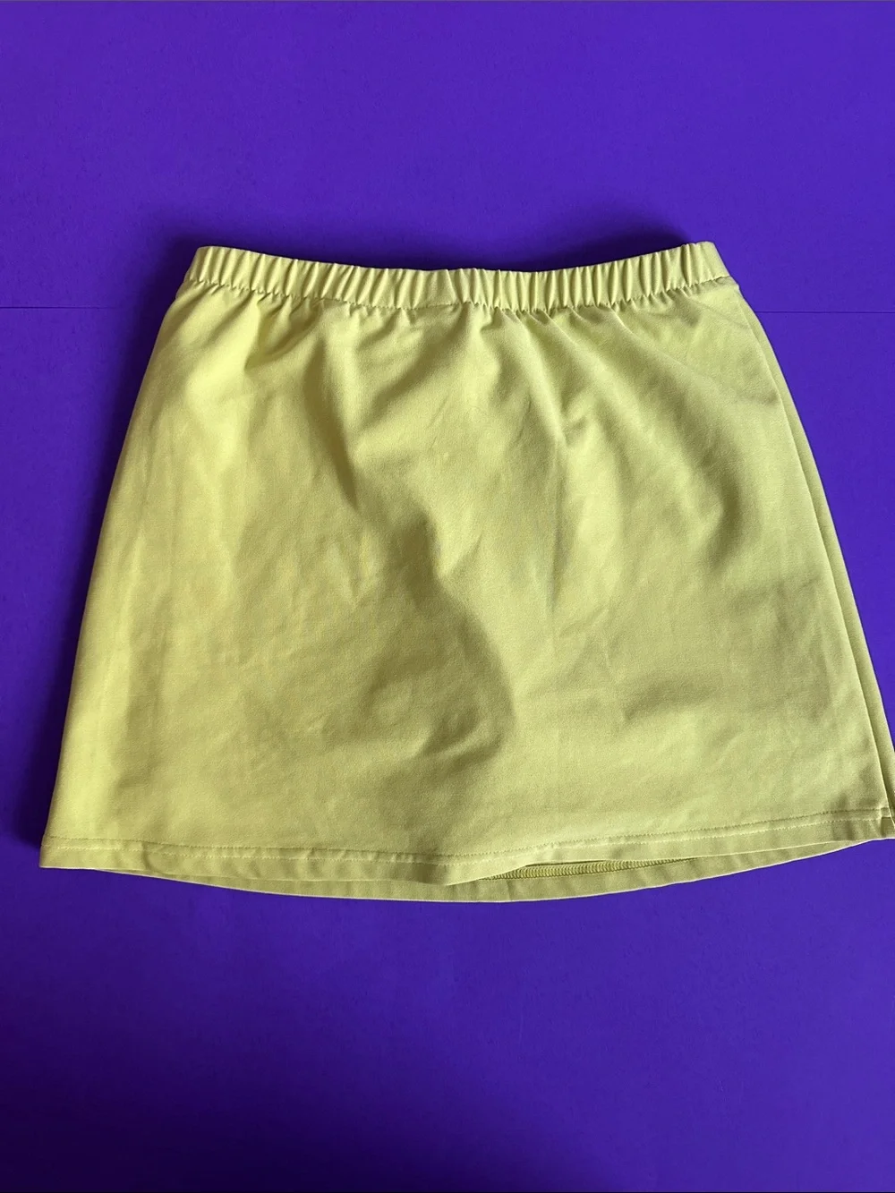 Nike Dri-FIT Women’s XS Neon Yellow Tennis Golf Skort Built-In Shorts